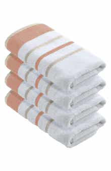 Luxurious Cotton 4-Pack Decorative Hand Towels