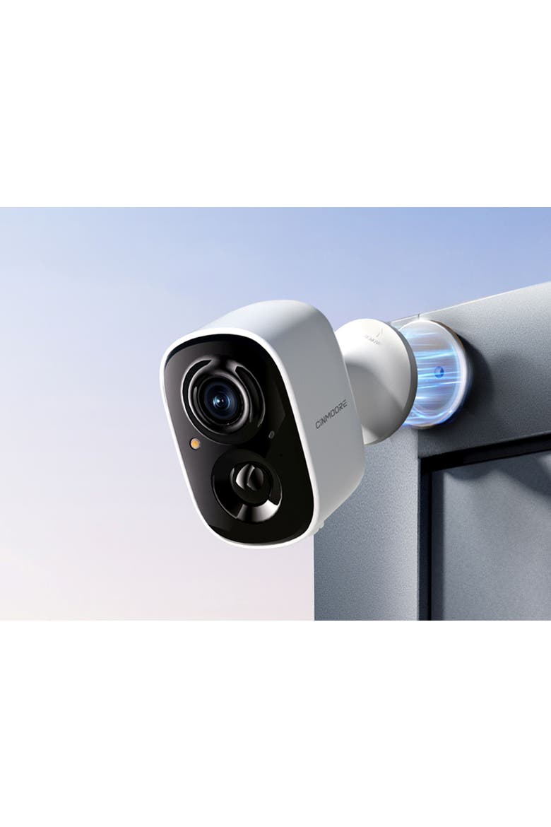 2 pack Smart Indoor WiFi Camera, Alternate, color, White