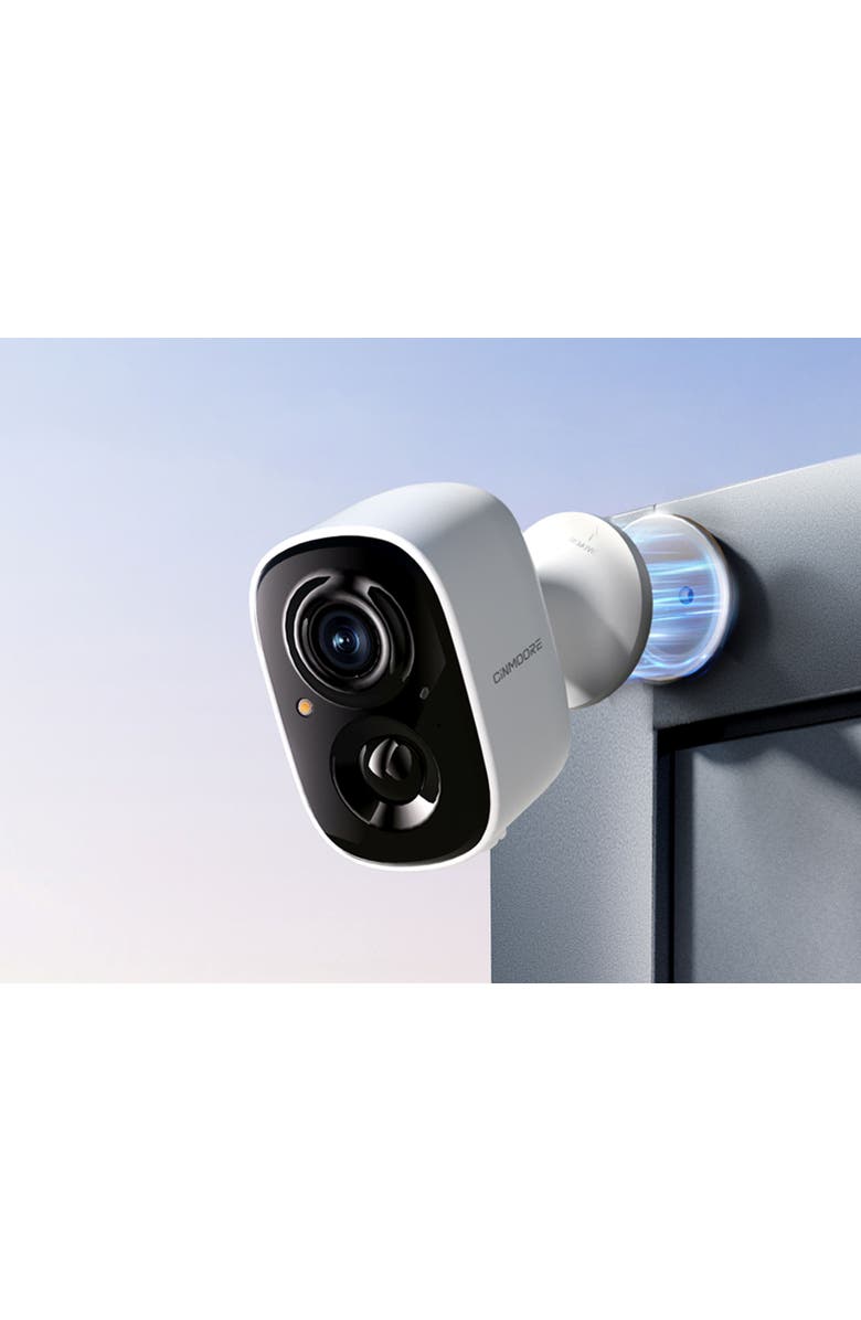 Cinmoore Single Band WiFi Outdoor Camera, Alternate, color, White