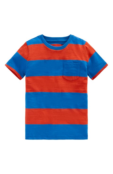 Kids' Stripe Pocket T-Shirt (Toddler, Little Kid & Big Kid)