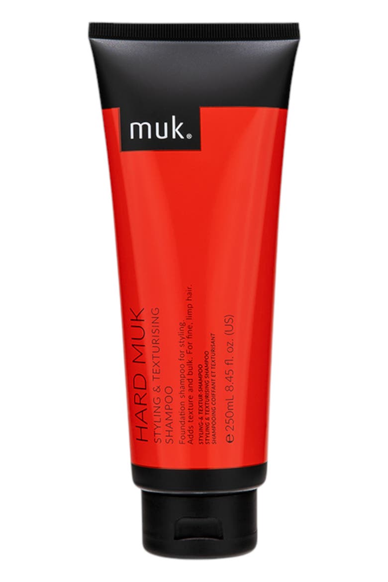 Hard muk Styling & Texturising Shampoo, Main, color, 8.45 fl oz