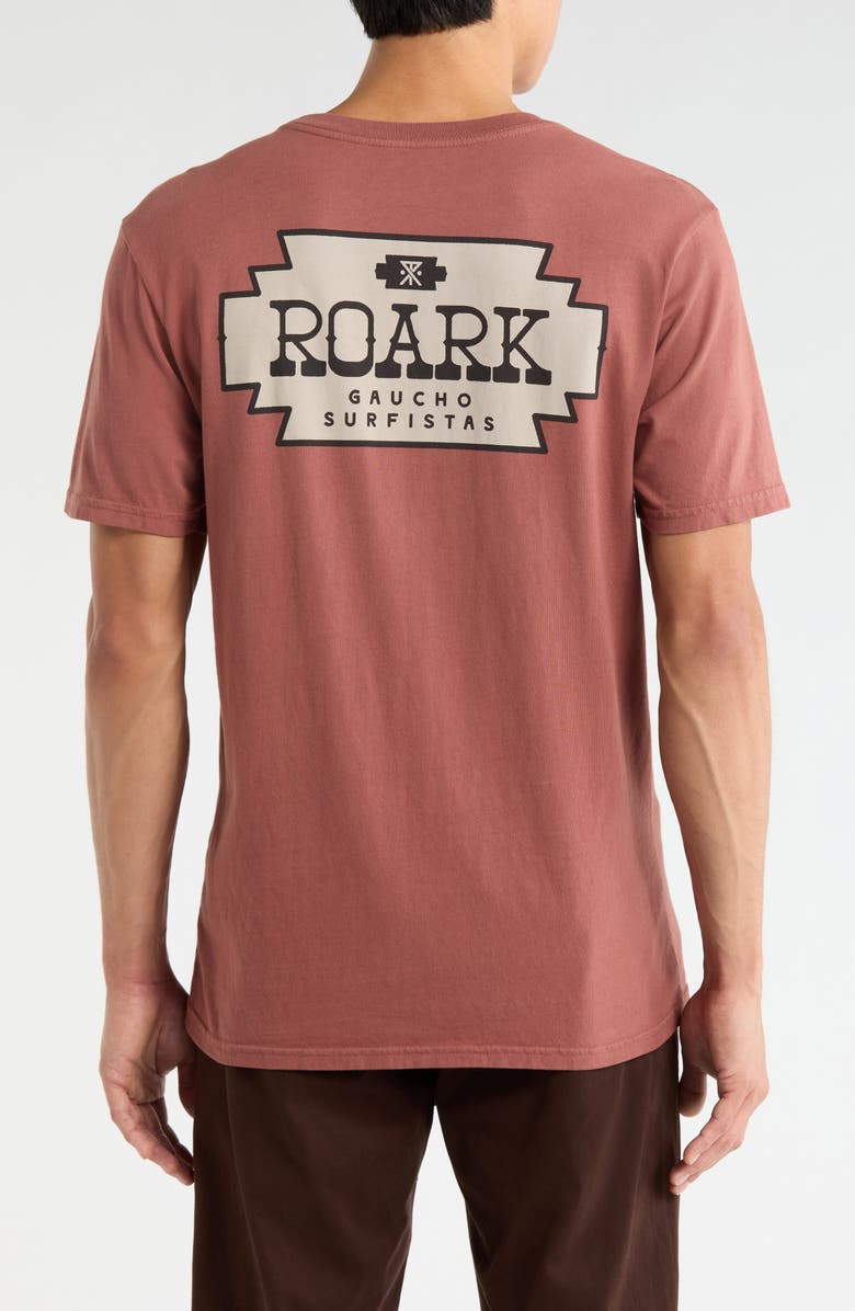 Roark Gaucho Cotton Graphic Pocket T-Shirt, Alternate, color, Red Clay