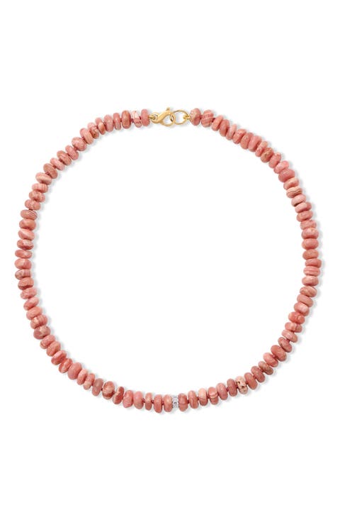 Desert Rose Beaded Necklace