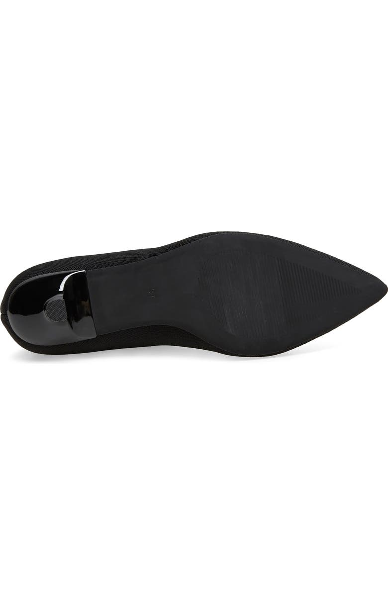 Silent D Carla Pointed Toe Stretch Knit Bootie, Alternate, color,