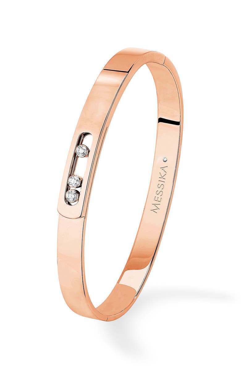 Messika Move Noa Diamond Bangle, Main, color, 