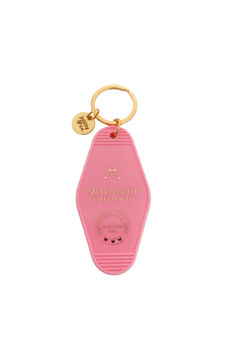 Jollity & Co Bride &  Bachelorette Battalion Keychains, Pack of 2, Alternate, color, Assorted Pre-Pack