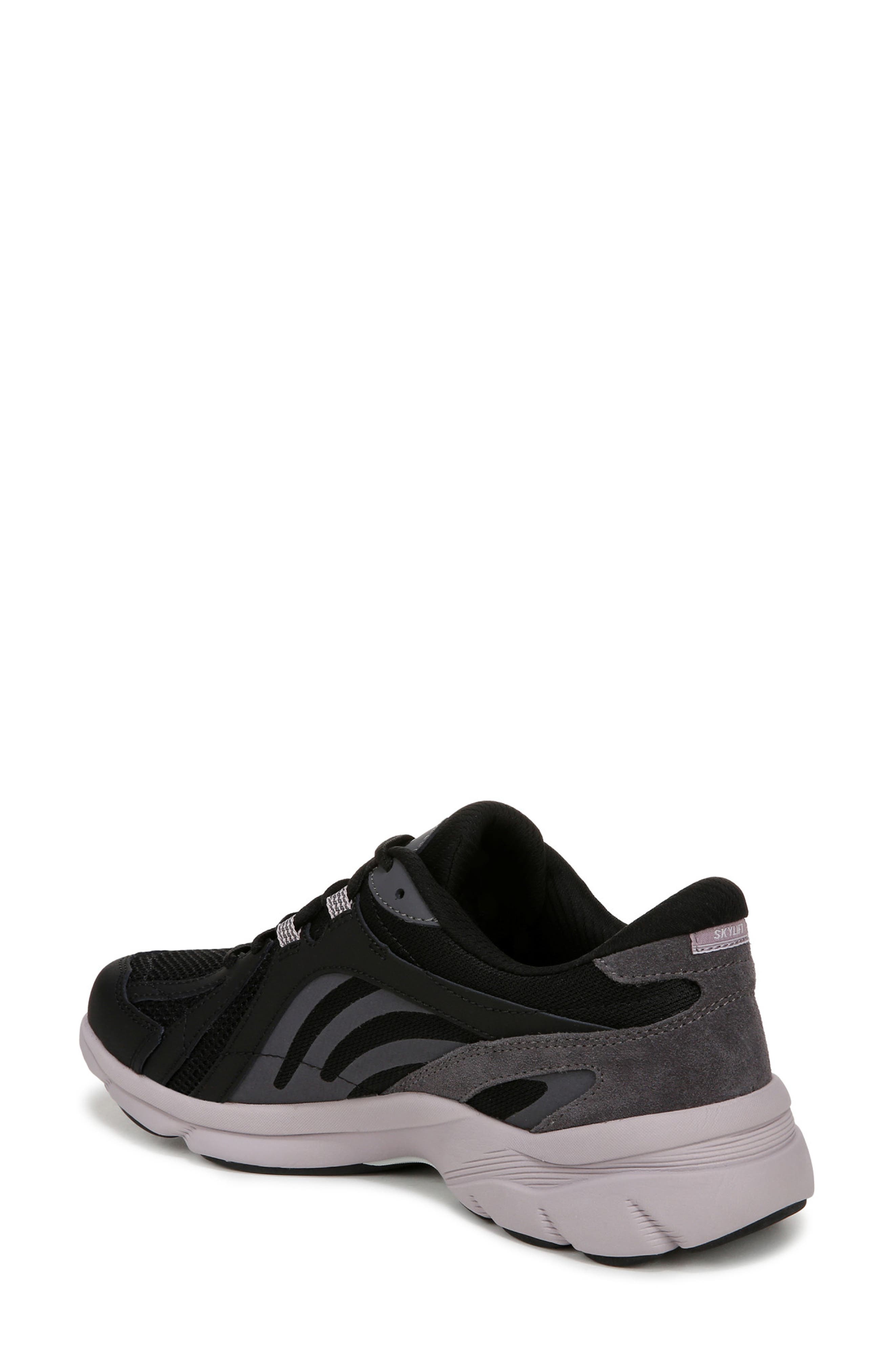 Rykä Skylift Walking Sneaker, Alternate, color, Black