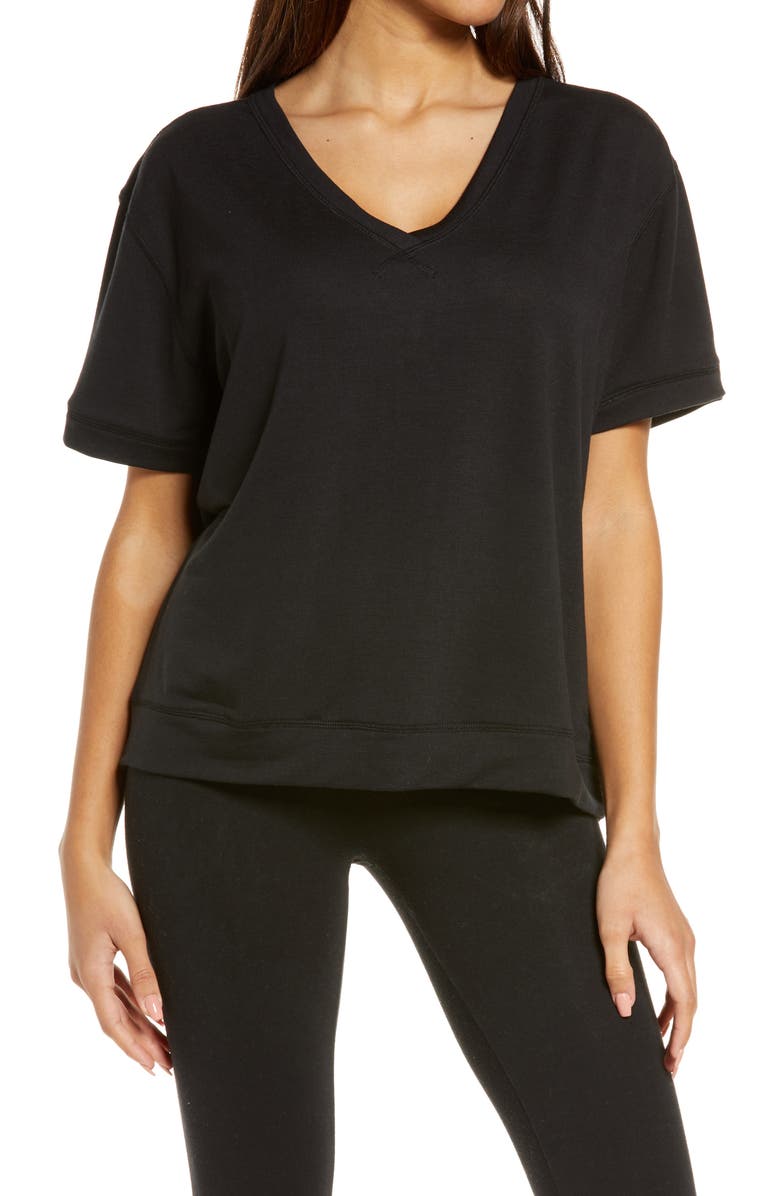 Yummie V-Neck T-Shirt, Main, color,