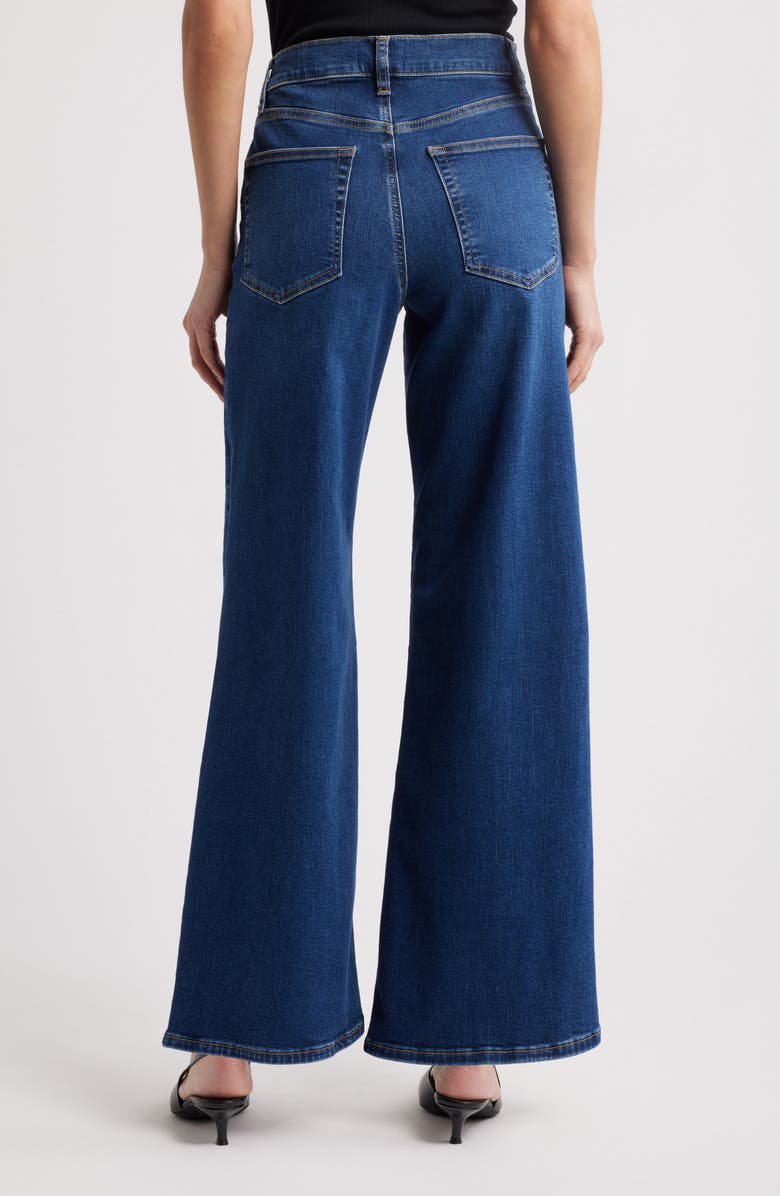 Le Slim Palazzo High Waist Wide Leg Jeans