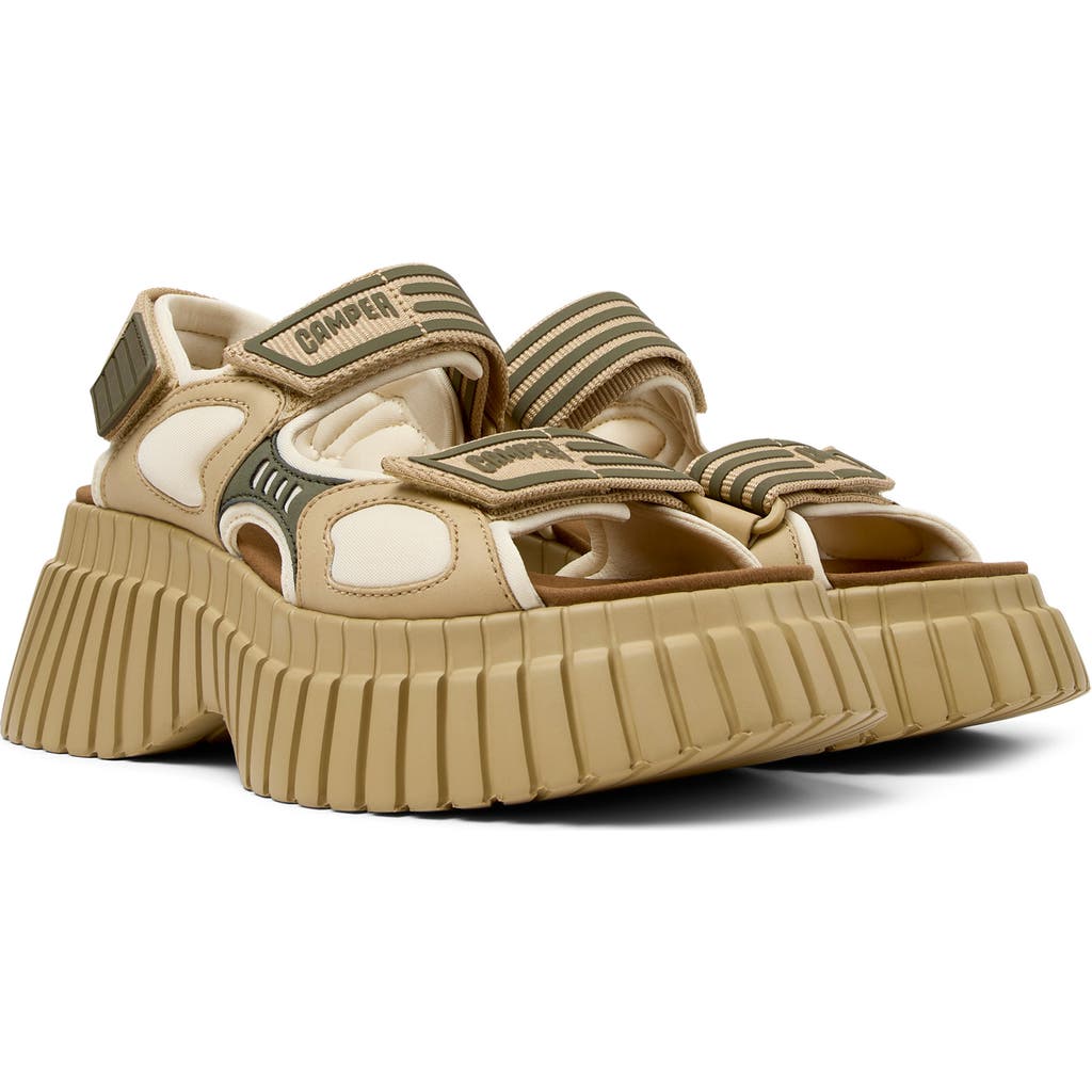 Camper Pix Bcn Platform Sandal