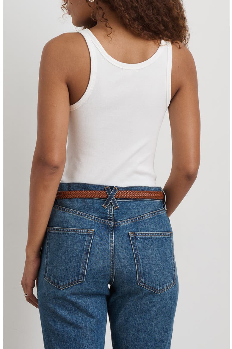 365 Stretch Cotton Rib Tank, Alternate, color, SEA SALT