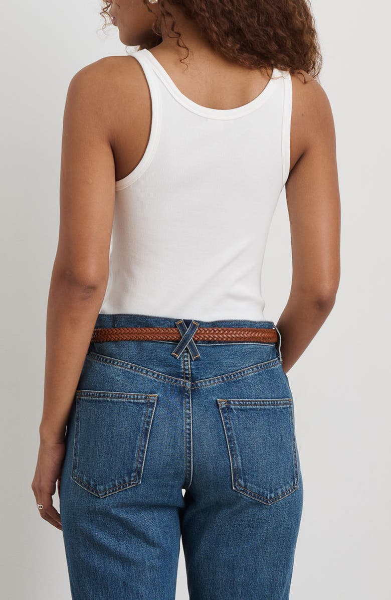 Alex Mill 365 Stretch Cotton Rib Tank, Alternate, color, 