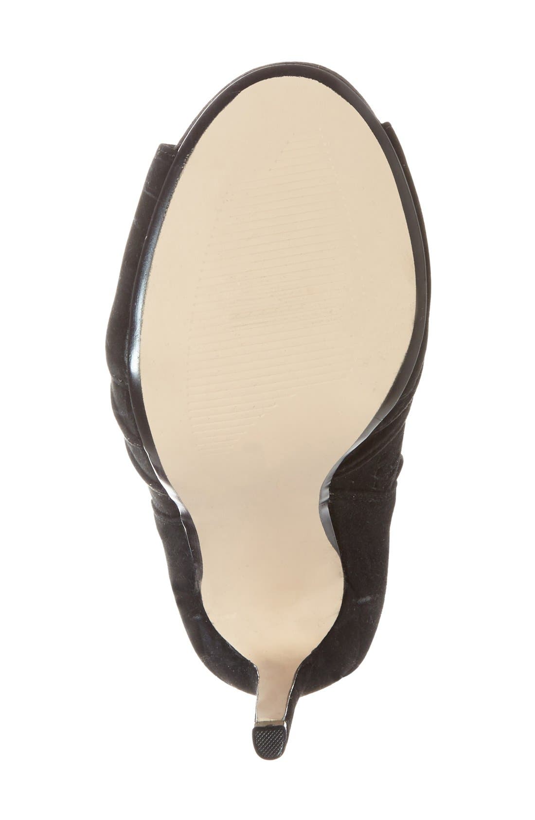 Steve Madden 'Maddye' Peep Toe Bootie, Alternate, color, 