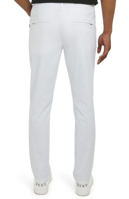 Dkny Essential Tech Chino Pants In White