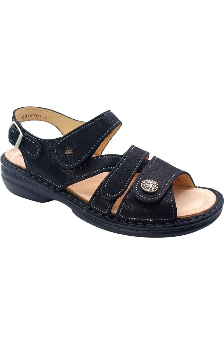 Finn Comfort Gomera Ankle Strap Slide Sandal, Main, color,