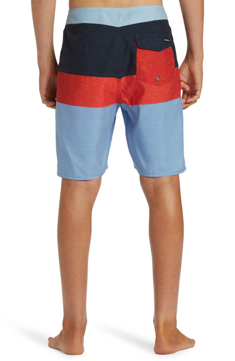 Quiksilver Everyday Colorblock 17 Board Shorts, Alternate, color, 