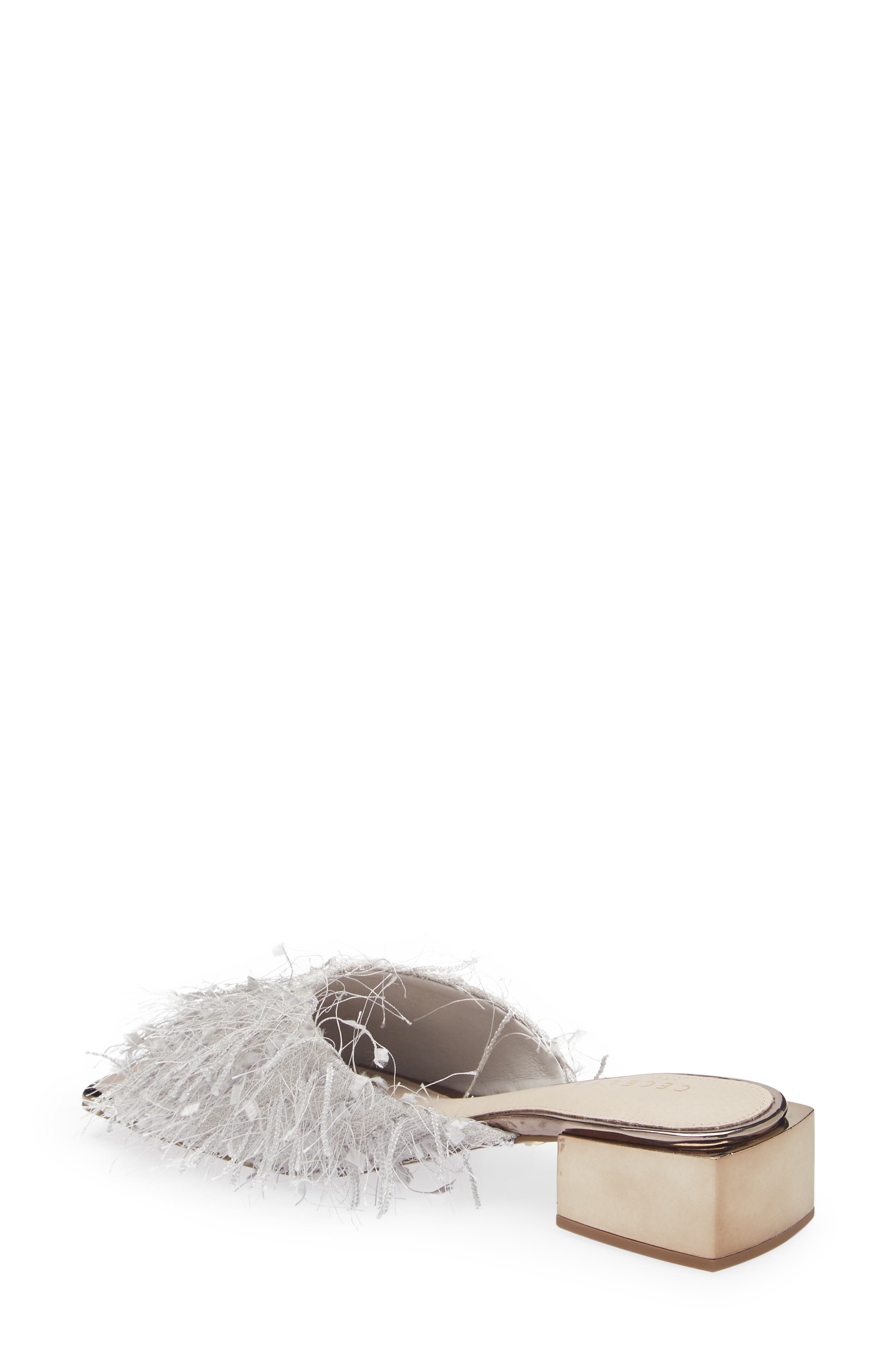 Cecelia New York Olivia Fringe Sandal, Alternate, color, 