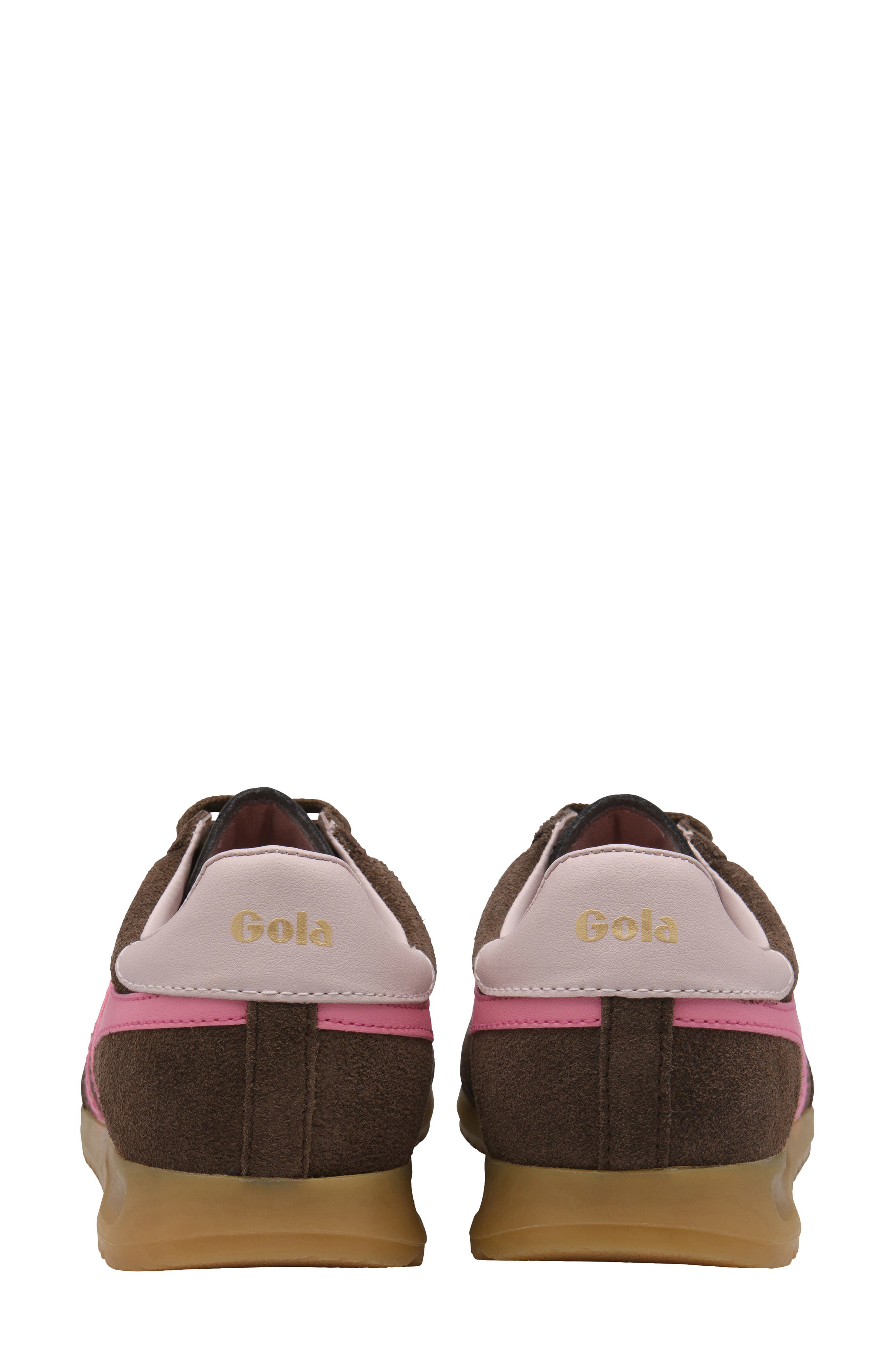 Torpedo Sneaker, Alternate, color, DARK BROWN/ PINK/ CHALK PINK