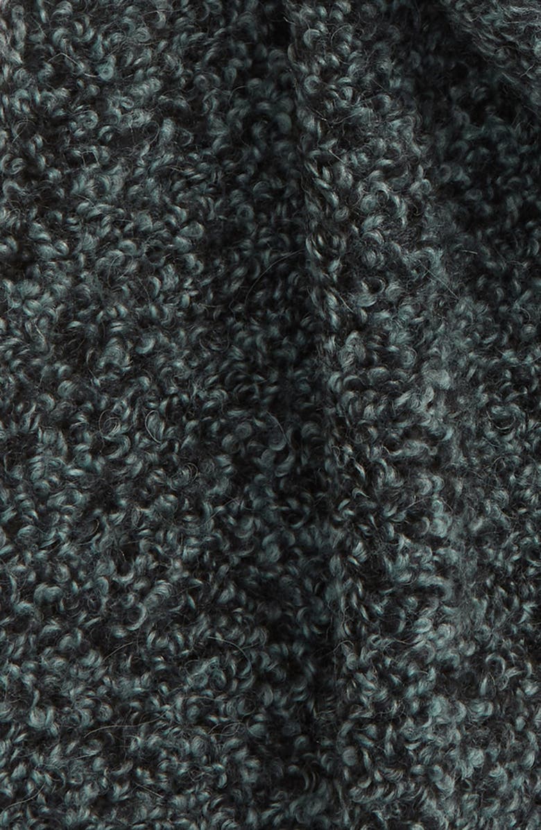 rag & bone Sloane Soft Alpaca Blend Bouclé Scarf, Alternate, color, 