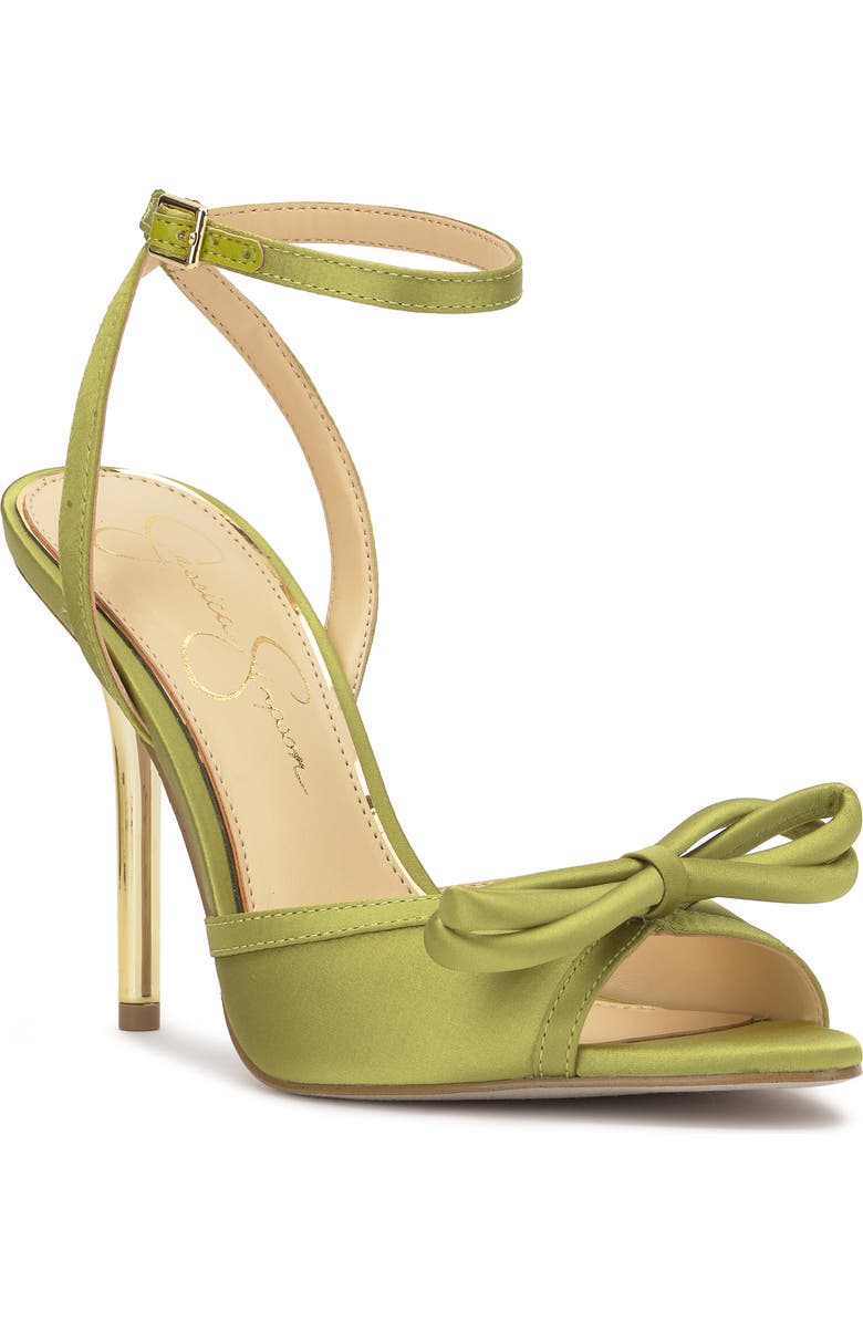 Jessica Simpson Norlira Ankle Strap Sandal, Main, color, Meadow Green