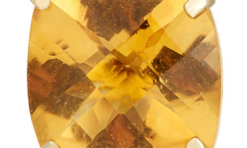 Fzn 10k Gold Solitaire Garnet Stud Earrings