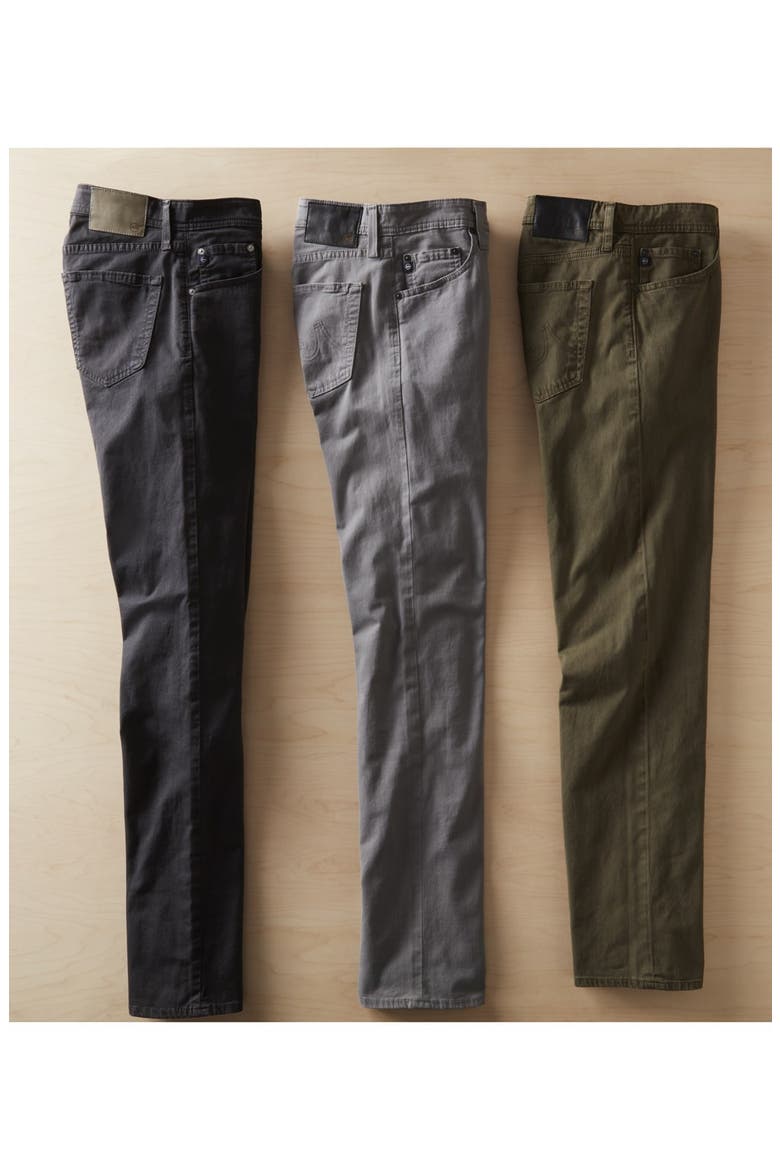 'Nomad' Skinny Fit Stretch Twill Pants, Alternate, color, SULFUR ARMY GREEN