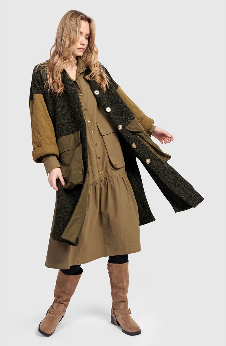 Alembika Citadel Coat, Alternate, color, Khaki