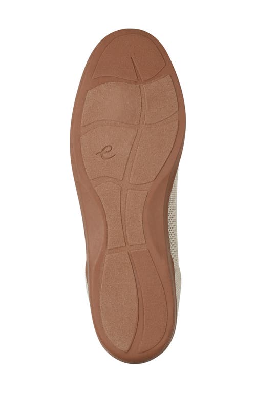 Easy Spirit Devitt Flat In Light Natural