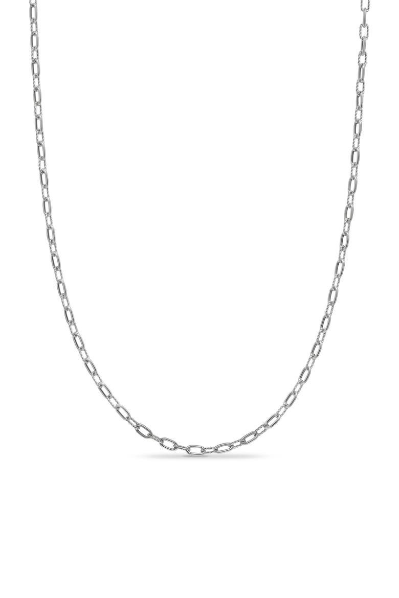 Madison Chain Necklace, 3mm, Main, color, STERLING SILVER