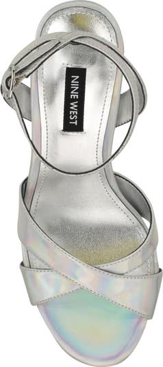 【NINE WEST】Jessieプラットフォームストラップサンダル Jessie Platform Ankle Strap Sandals – Nine West