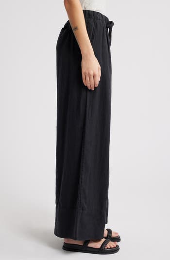 Wide Leg Linen Pants