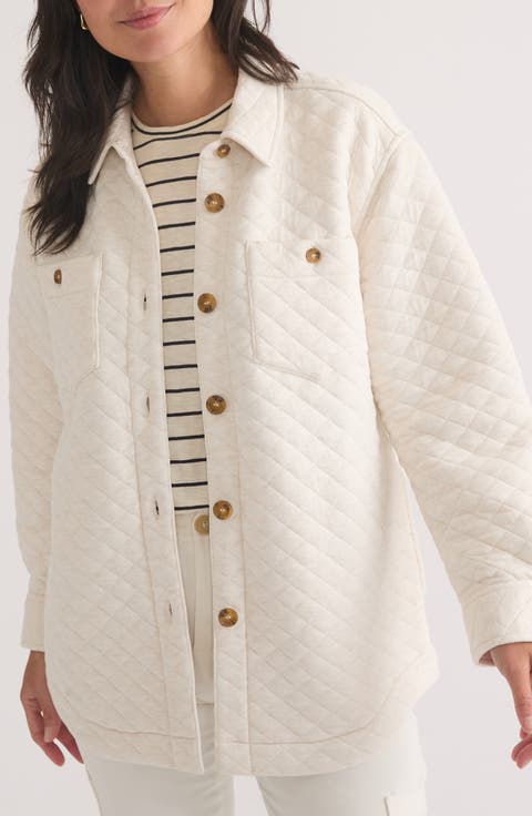 Corbet Quilted Shirt Jacket