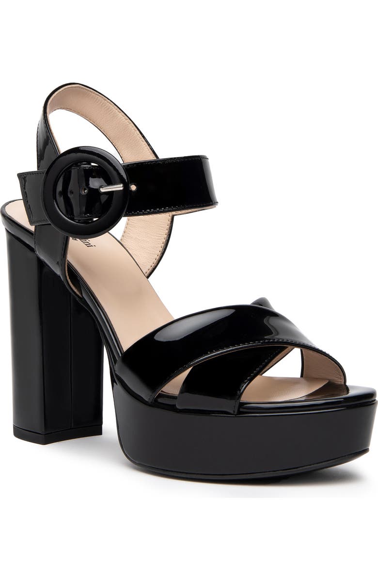 NeroGiardini Platform Sandal, Main, color,
