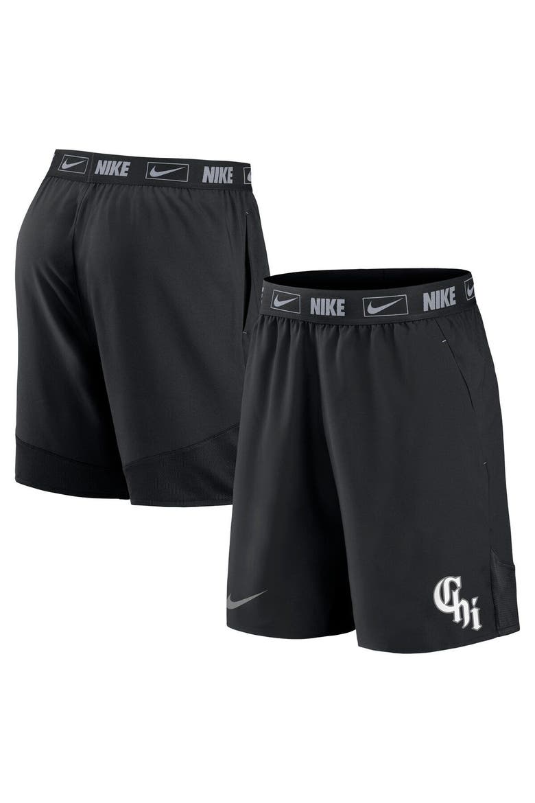 Men's Nike  Black Chicago White Sox City Connect Performance Shorts, Main, color, Black