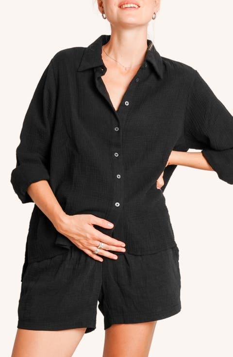 The Easy Maternity & Nursing Shirt