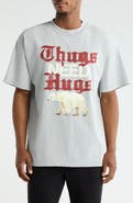 SANTO STUDIO x Marcus Buchecha Thugs Bear Graphic T-Shirt