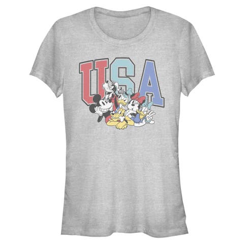 Junior's The American Dream Team Short Sleeve Graphic T-Shirt