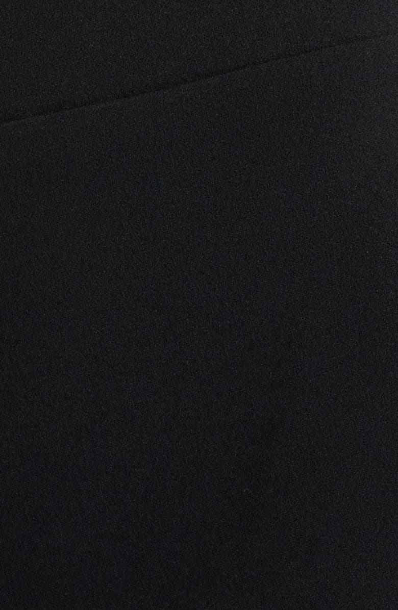 Anne Klein High Waist Pull On Wide Leg Pants, Alternate, color, Anne Black