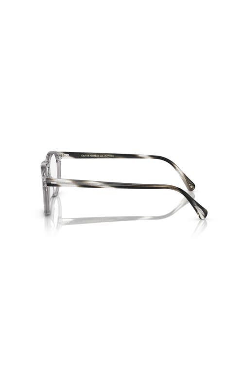 Oliver Peoples 47mm Phantos Optical Glasses In Metallic