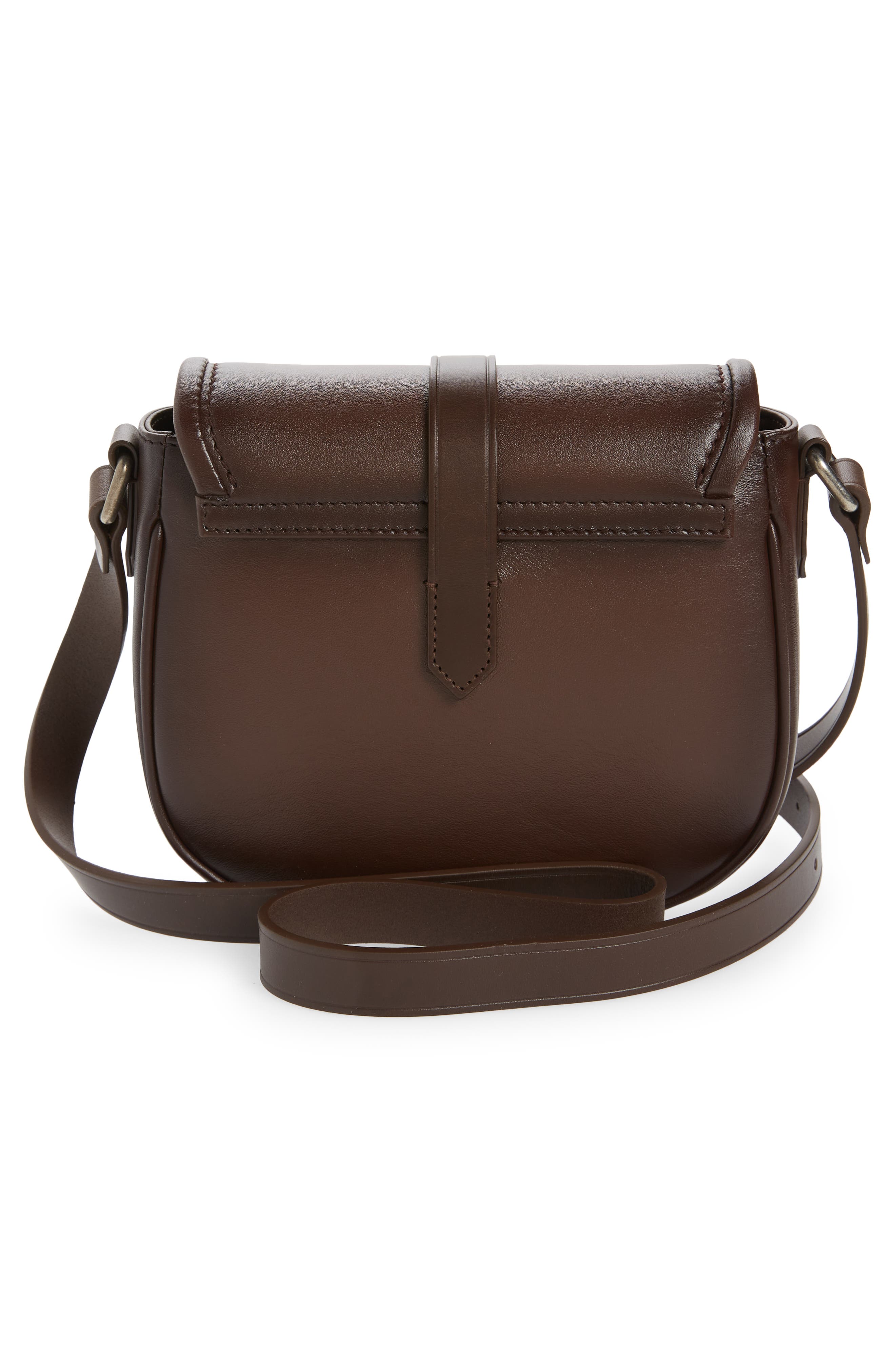 Golden Goose Small Rodeo Leather Shoulder Bag, Alternate, color, 