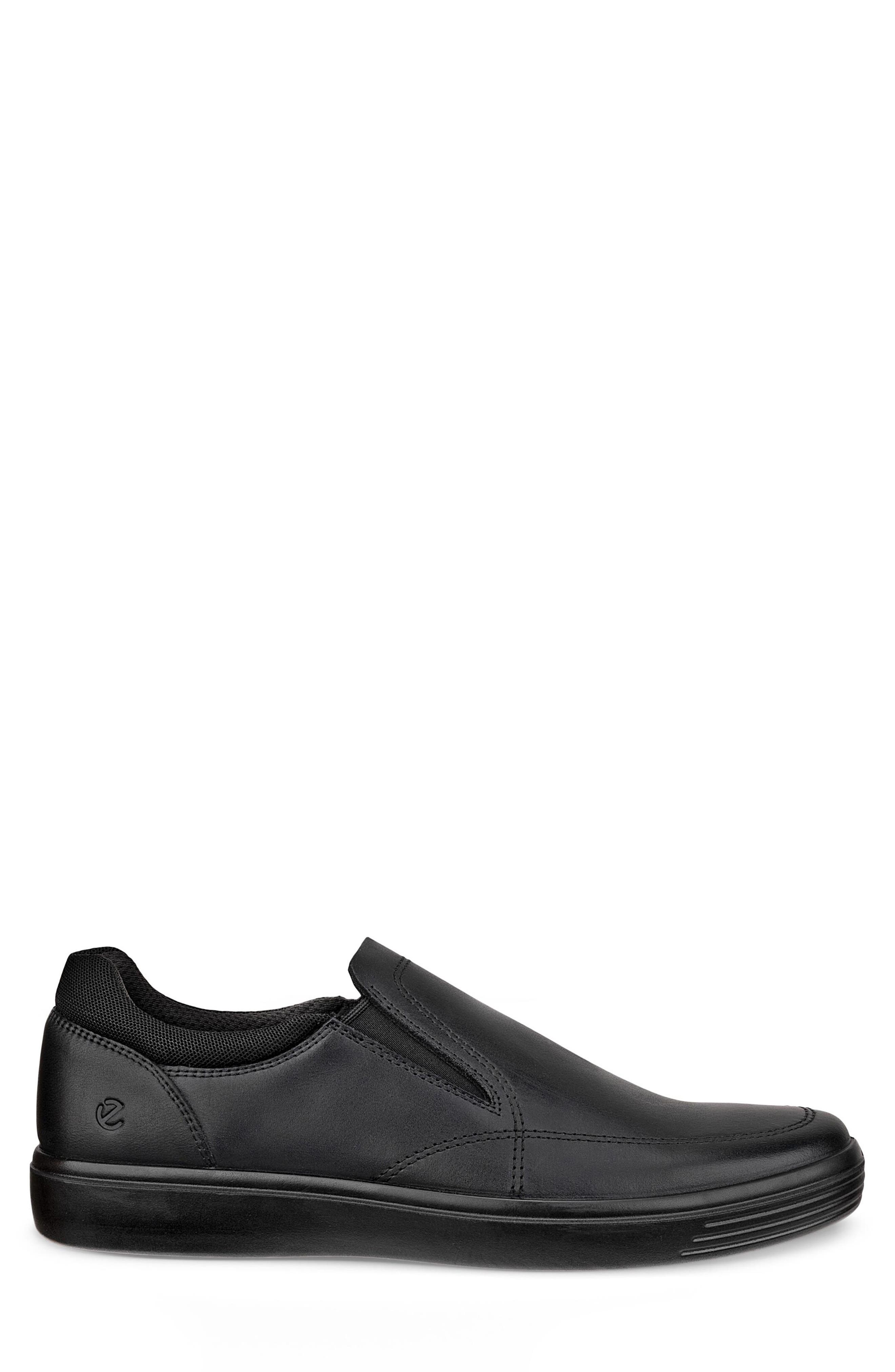 ECCO Slip-On Sneaker, Alternate, color, Black/ Black