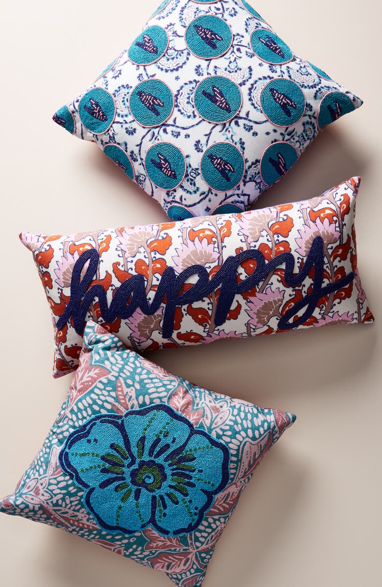 Anthropologie Home Anthropologie Devann Accent Pillow, Alternate, color, 