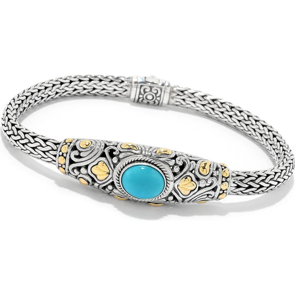 Samuel B. Sleeping Beauty Turquoise Bangle Bracelet In Blue