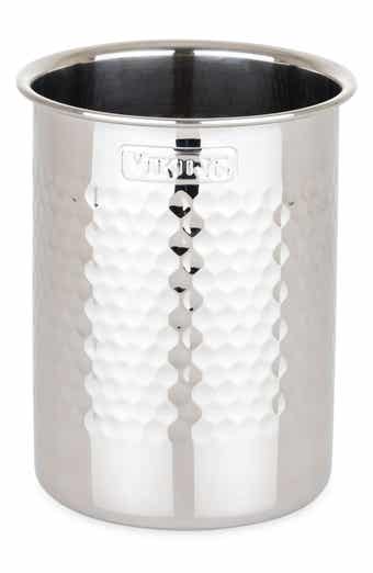 Viking Hammered Stainless Steel Utensil Holder