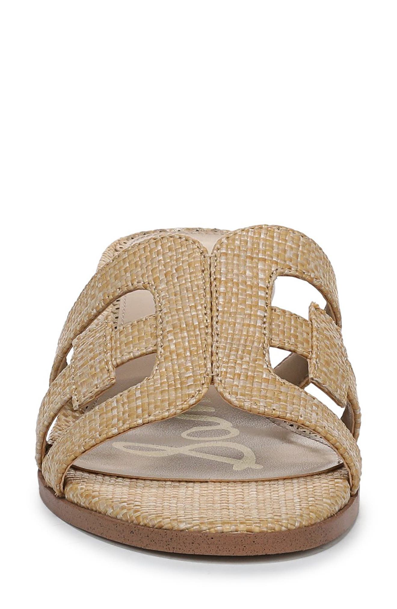 Illie Block Heel Slide Sandal, Alternate, color, BEECHWOOD