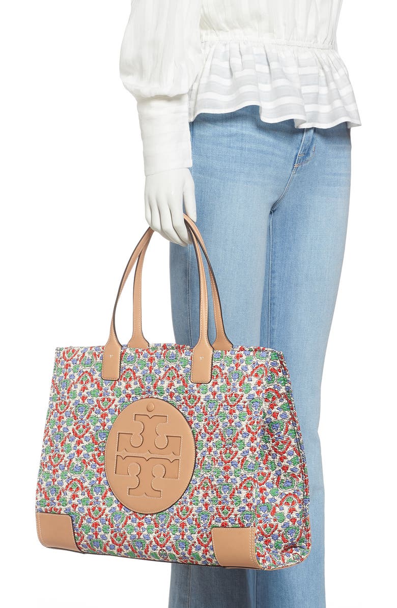 Tory Burch Legacy Paisley Handbag, Alternate, color,