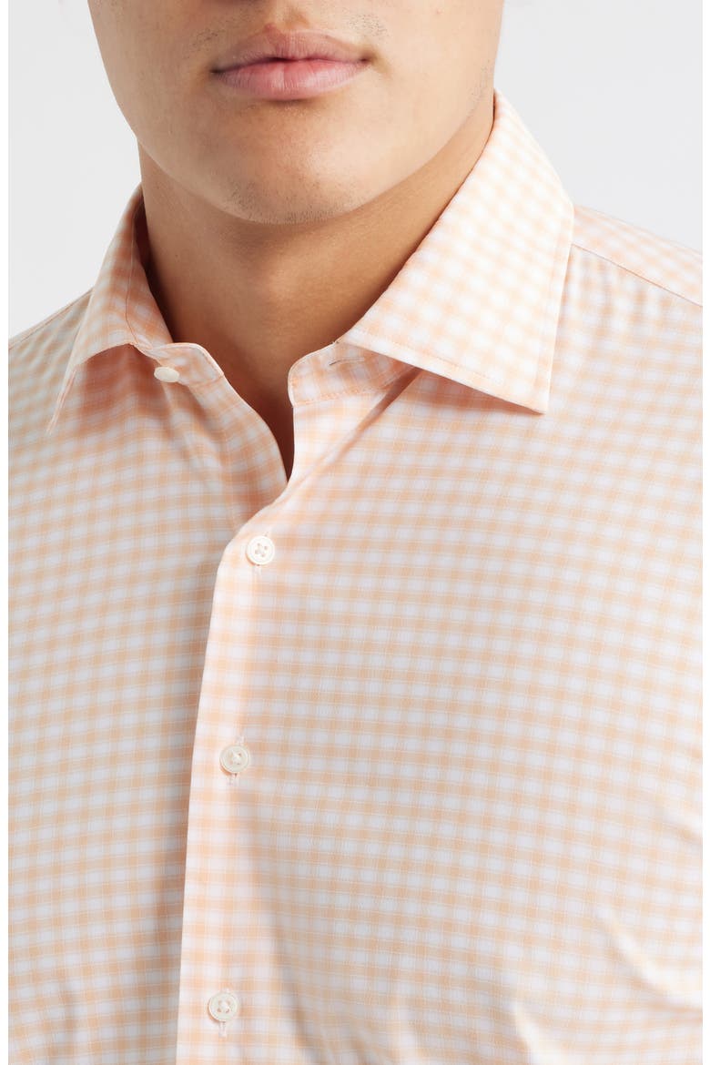 Lewis Performance Twill Button-Up Shirt, Alternate, color, COSMIC PEACH