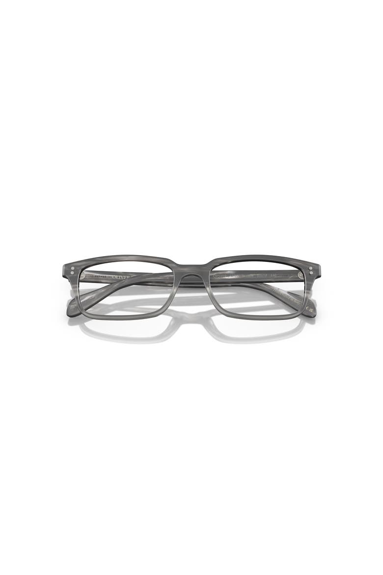 51mm Rectangle optical glasses, Alternate, color, Grey