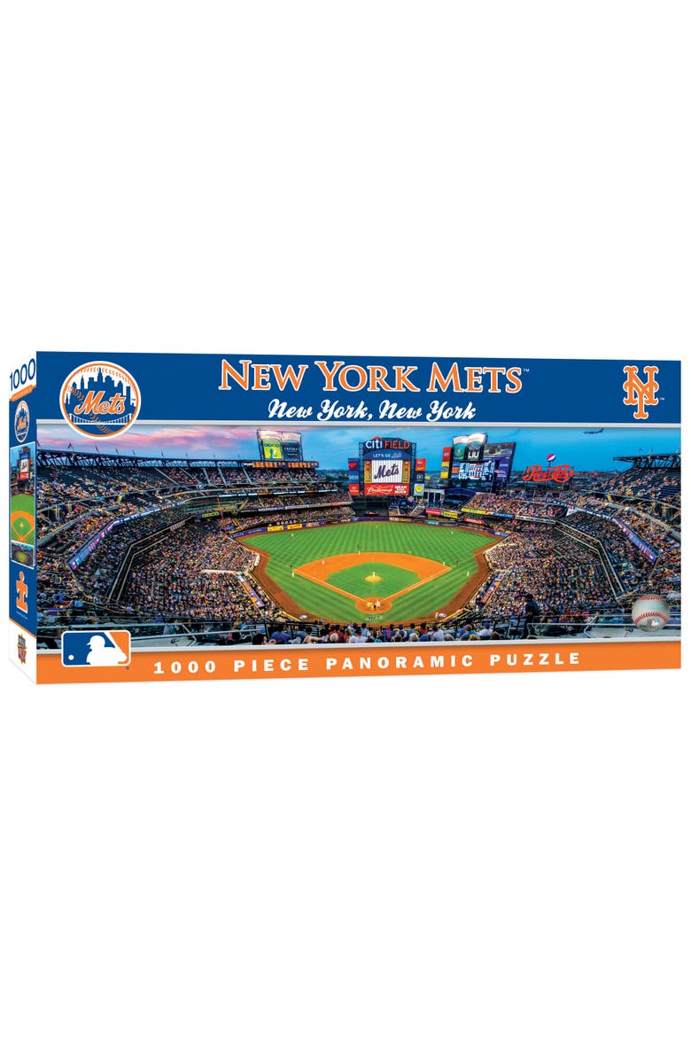 New York Mets 1000pc Panoramic Puzzle, Main, color, Multicolor