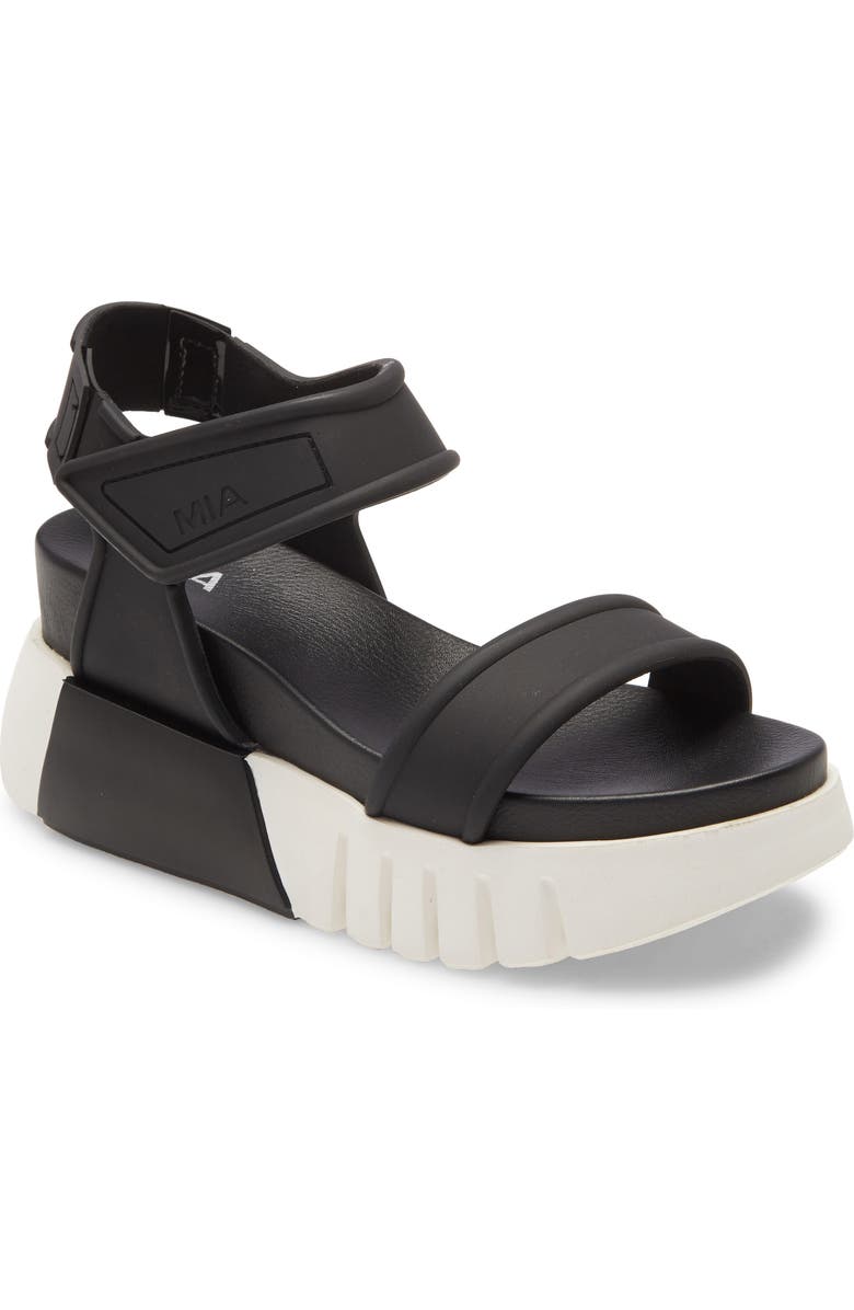 MIA Zita Platform Wedge Sandal, Main, color,